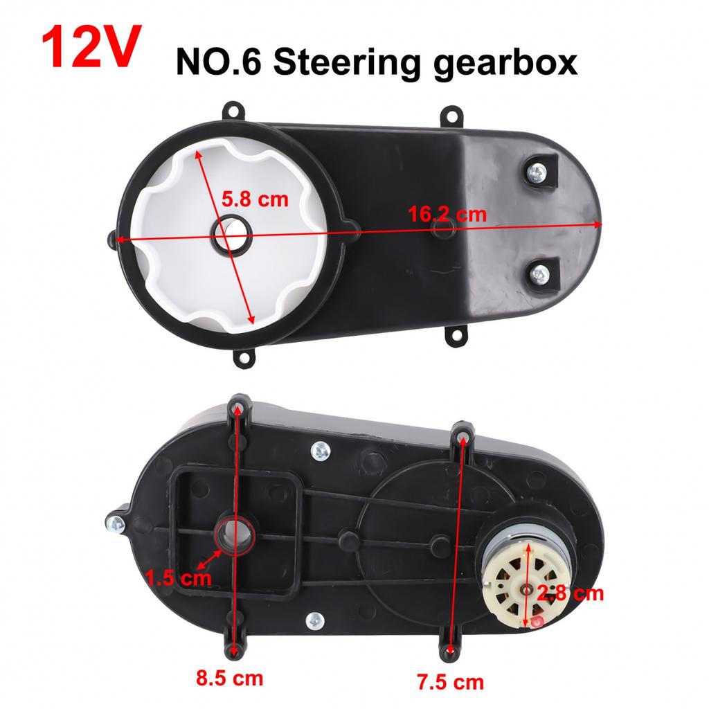 Varietà di Modelli Disponibili Scatola Sterzo Veicolo Elettrico per Bambini 6V 12V