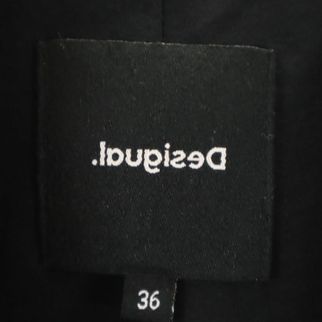 Desigual Denim Switch Hybrid Slim blazer 36 black Women Used