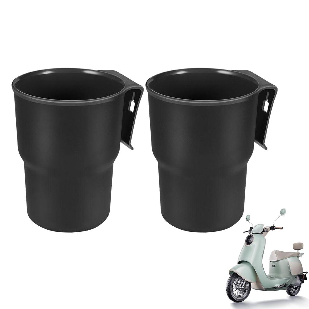 2PCS Motorcycle Cup Holder With Clamp, Car Air Vent Cup Holder, Universal Water Bottle Holder For Motorcycle, Bicycle, E-Bike
