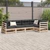 VidaXL Garden Lounge Set 5 Pcs Solid Pine Wood 3299430