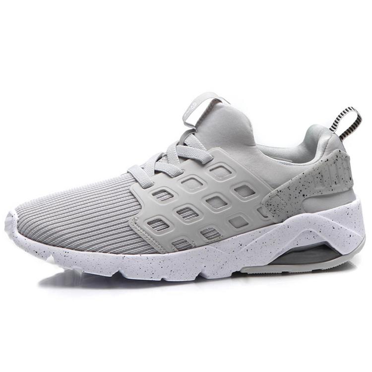 New LINING Bubble Casual Shoes Women's Low top Gray White AGLM022-2