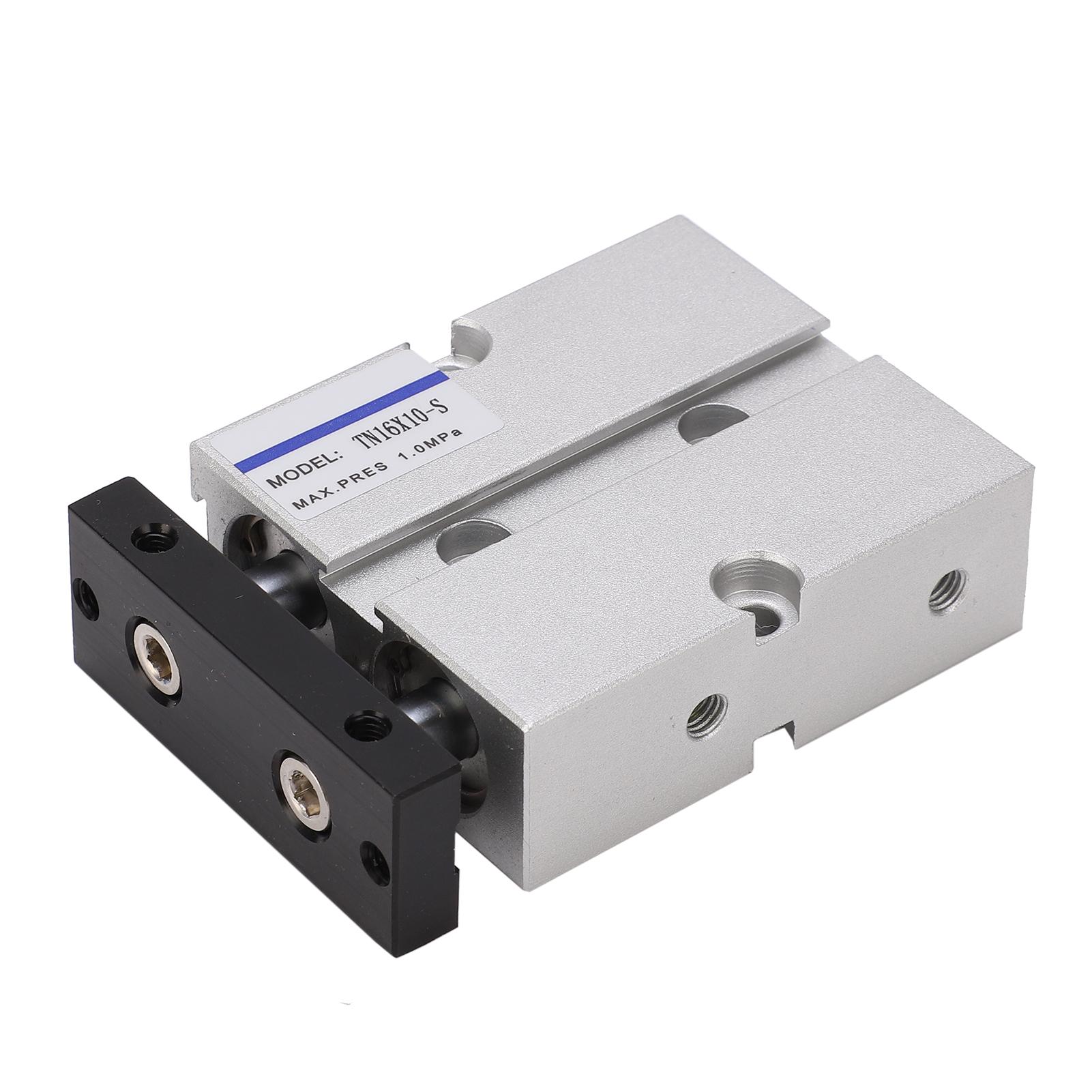 

Air Cylinder Pneumatic Double Acting Aluminum Alloy AntiRust TN16 0.10.9MPa 10200mm(TN16X175S )