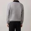 Hochwertige Herren-Patchwork-Strickware - Langarm, Herbst/Winter 2025, Vielseitiger Business Casual Pullover