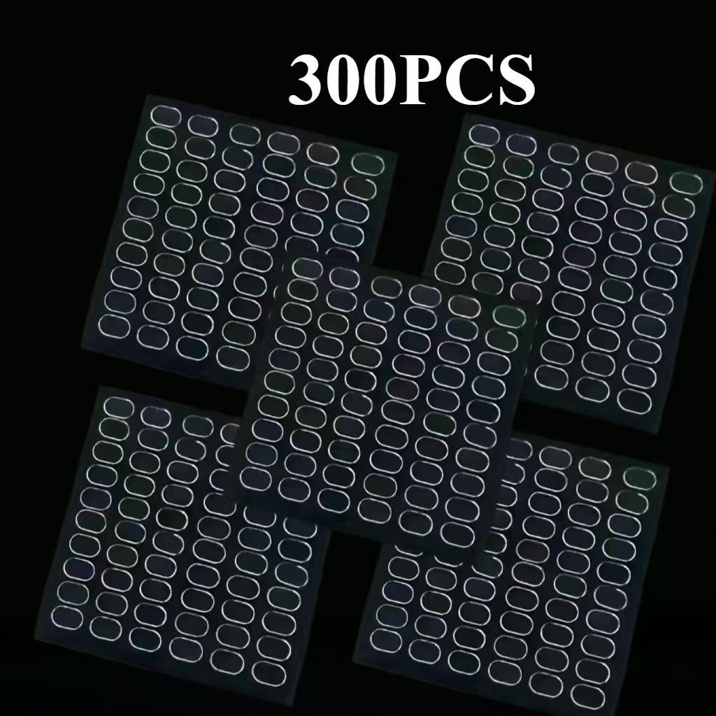 60/120/300pcs Double -sided Glue Pads Adhesive Sticker for Blind Box Landscape Doll Foot Fixed Glue Transparent Seamless Patch