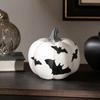 Resin Pumpkin Ornament for Halloween Fall Home Decor