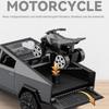1:36 Miniature Model Pickup Toy Off-Road Cars Alloy Diecast Exquisite Interior Doors Opened Pull Back Home Decoration Vehicles