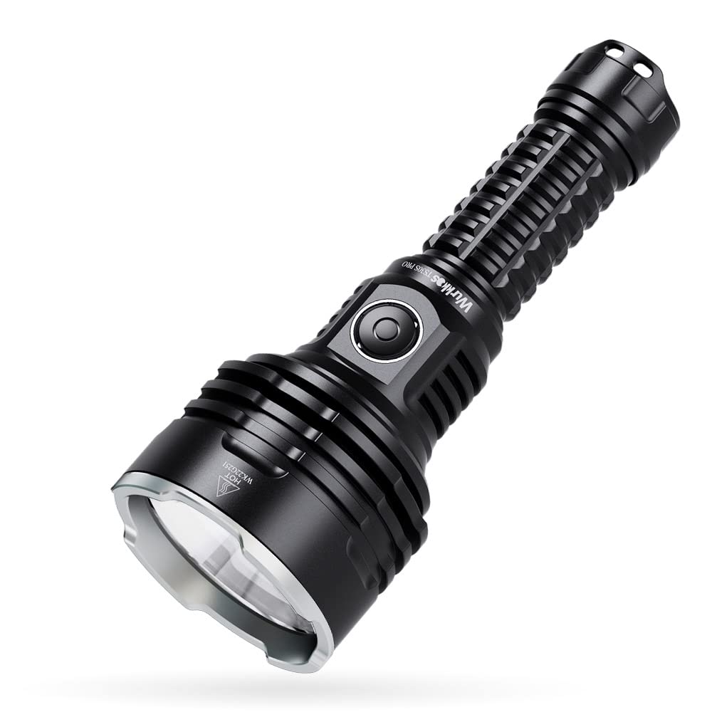 Wurkkos TS30S PRO Super Powerful LED 6000 1086m Long RGB Auxiliary Side for and Searching Flashlight, Lumens, Range, USB-C Rechargeable, Light,