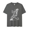 Klassisches 2026 Michael Jackson Are You OK Druck Luxus Punk Rock Mode Langarm-T-Shirt Unisex Damen Baumwolle Bequemes T-Shirt