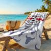 Rb Leipzig Customizable Name Beach Towel Super Soft Absorbent Portable For Swimmingbeachcamping Travel Beach Accessoriesgym