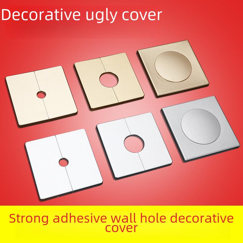 "Cubierta Decorativa para Agujero de Pared para Tuberías de Aire Acondicionado y Grifo"