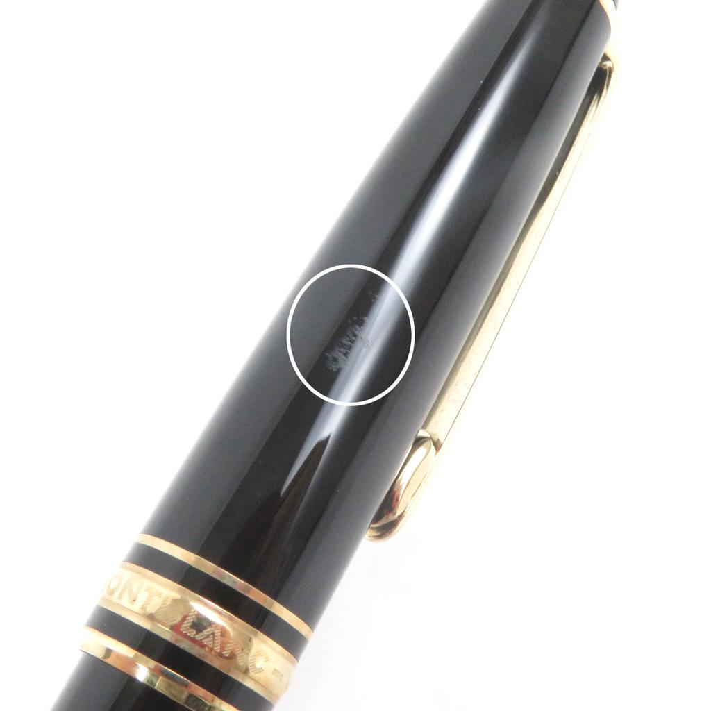 Great MONTBLANC fountain pen Meisterstck Classic Cap Style Precious resin mens Used