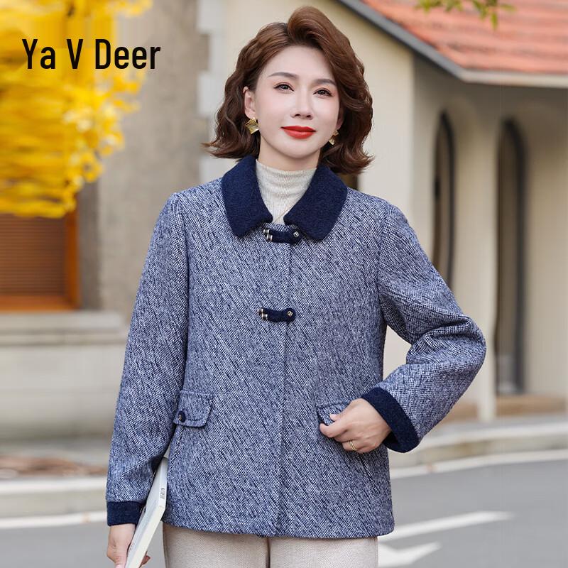 

Yalu Women s Autumn Winter Wool Blend Coat 3XL