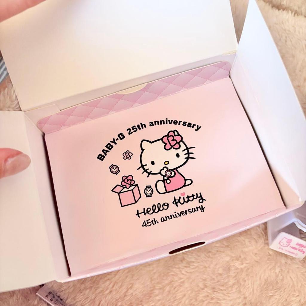 Used Rare, confiRMed Working, Casio Baby-G Hello Kitty 25th Anniversary
