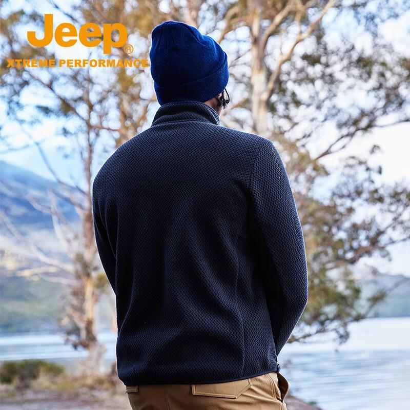 Jeep Men's Winter Outdoor Fleece Jacket