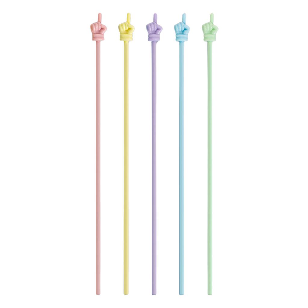 5/10Pcs Plastic Hand Pointers Presentation Finger Pointers Teacher Pointer Stick for Classroom Kid Reading Pointer