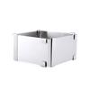 Stainless Steel Cake Mold Ring Adjustable Square Mousse Circle Cake Decorating Tool Cake Cutter Mousse Dessert Baking Mould