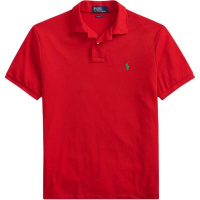 Polo Slim Fit Maglietta Polo a Maniche Corte con Ricamo Pony Terra Uomo top 710751221-006
