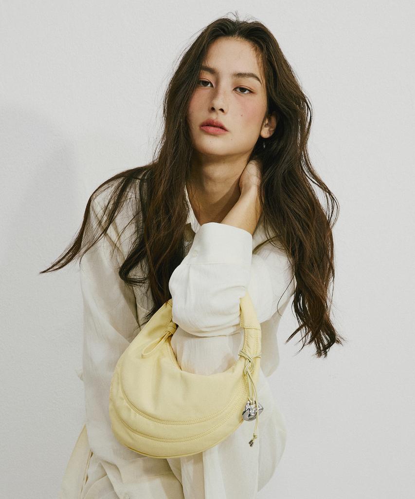 Zoeet Pebble Mini Tote Fabric Bag (Lemonade)