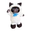 Cute Cute Siamese Cat Doll Plush Toy Kitten Doll Children Soothing Rag Doll Girl Birthday Gift