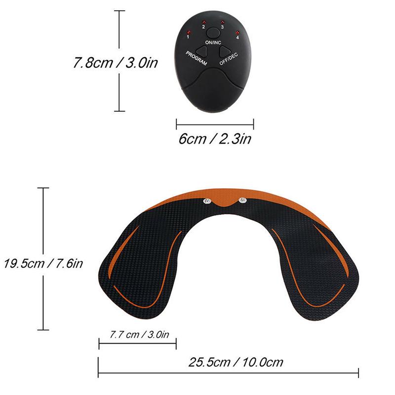 Stimolatore Allenatore Muscolare Glutei Allenatore Addominali Attrezzatura Fitness Allenamento Muscoli