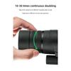 Outdoor Equipment 10-30x50 Powerful Monocular Longng Range Zoom Pocket Spotting Telescope Eyeglass BAK4 HD Handheld Optic