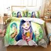 3d Printing Ascendance Of A Bookworm Bedding Set Cartoon Anime Adult Kid Bedroom Duvet Cover Sets Home Textiles