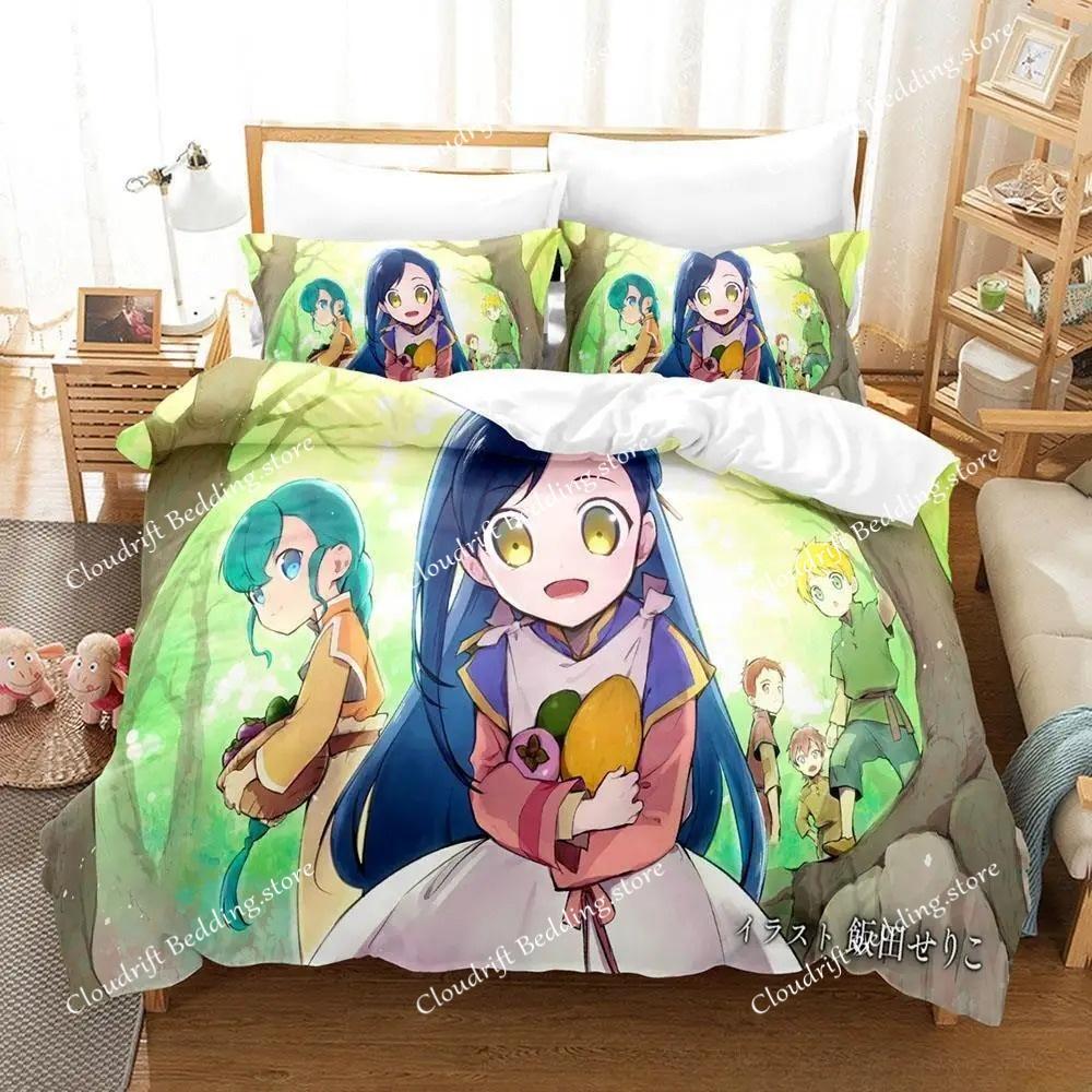 3d Printing Ascendance Of A Bookworm Bedding Set Cartoon Anime Adult Kid Bedroom Duvet Cover Sets Home Textiles
