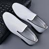 Fashion Male Leather Sandals 2024 Summer Genuine Business Suit Breathable Perforated Men's Shoes Fashion Hallow Out Designer Shoes Men