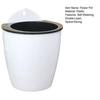 Hanging Self Watering Planter Flower Pot with Water Reservoir Wick Ropes
