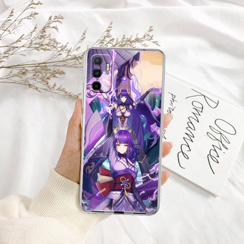 Genshin Impact Transparent Phone Case for Motorola Moto Edge 20 30 40 50 S30 Fusion Ultra Pro Neo Lite + G200 G23