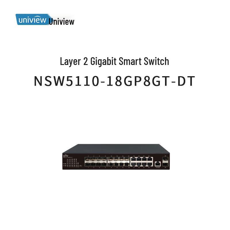 

Uniview Layer 2 Gigabit Smart PoE Switch CN plug (adapter included)