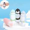Flaschenverpackung in Form eines Cartoon-Pinguins, Druckverschluss-Aufbewahrungsflasche, Kann Duschgel und Shampoo aufnehmen, Reiseaccessoires