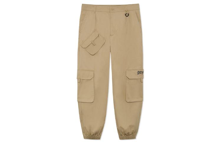 Li Ning Badfive Casual Pants Men s Sand Khaki AKXR619-2 S