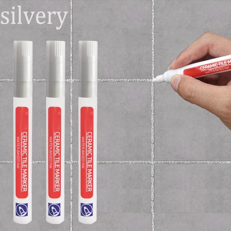 

3PCS Ceramic tile bathroom wall floor tile gap color econtamination Seam Repair Pens Decontamination Seam Repair Tools YB005