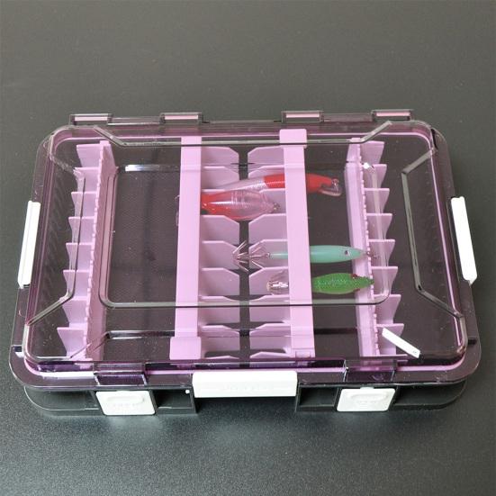 Fishing Tackle Box Portable Multi-compartment Lure Storage Box Large Capacity Lure Organizer Gift for Fishing Enthusiasts Anglers