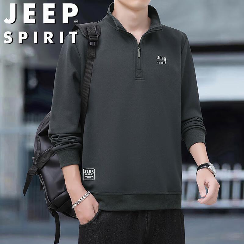 

JEEP SPIRIT Men s Pullover Sweatshirt 5XL