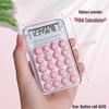 Transparent Mini Calculator: Cute, Portable, Child-Friendly, Ideal for Office Use
