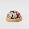 Japanese Style Wooden Pin Cushion & Needle Holder for DIY Sewing & Cross Stitch