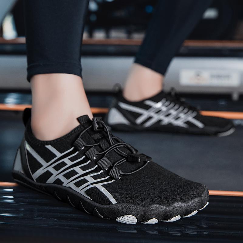 Schuhe Watten Strand Schuhe Tauchen Wasserski Schwimmen Fitness Radfahren Bergsteigen Fünf-Finger-Schuhe Rutschfest Wandern Outdoor