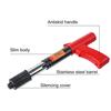4 Gear Low Noise Installation Home DIY Labor-saving Tool Adjustable Force Lay Crane Power Tools Steel Nails Guns Rivet Tool New