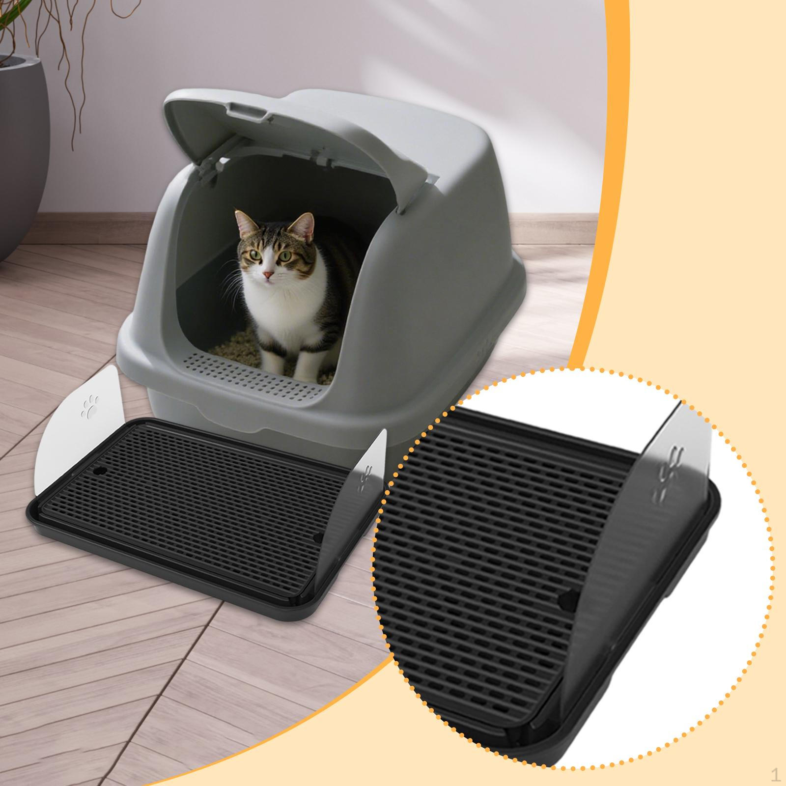 

Шаг Многоразовый Наполнитель для Котят Коробка Изножье для Гостиной Туалета чёрный