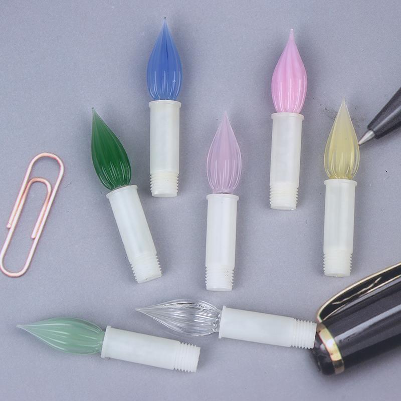 Glass Pen Nib Fit For Jinhao 82 Fountain Pen Dip The Pen Tip In Water Stationery Office School Supplies Writing Gift Pen