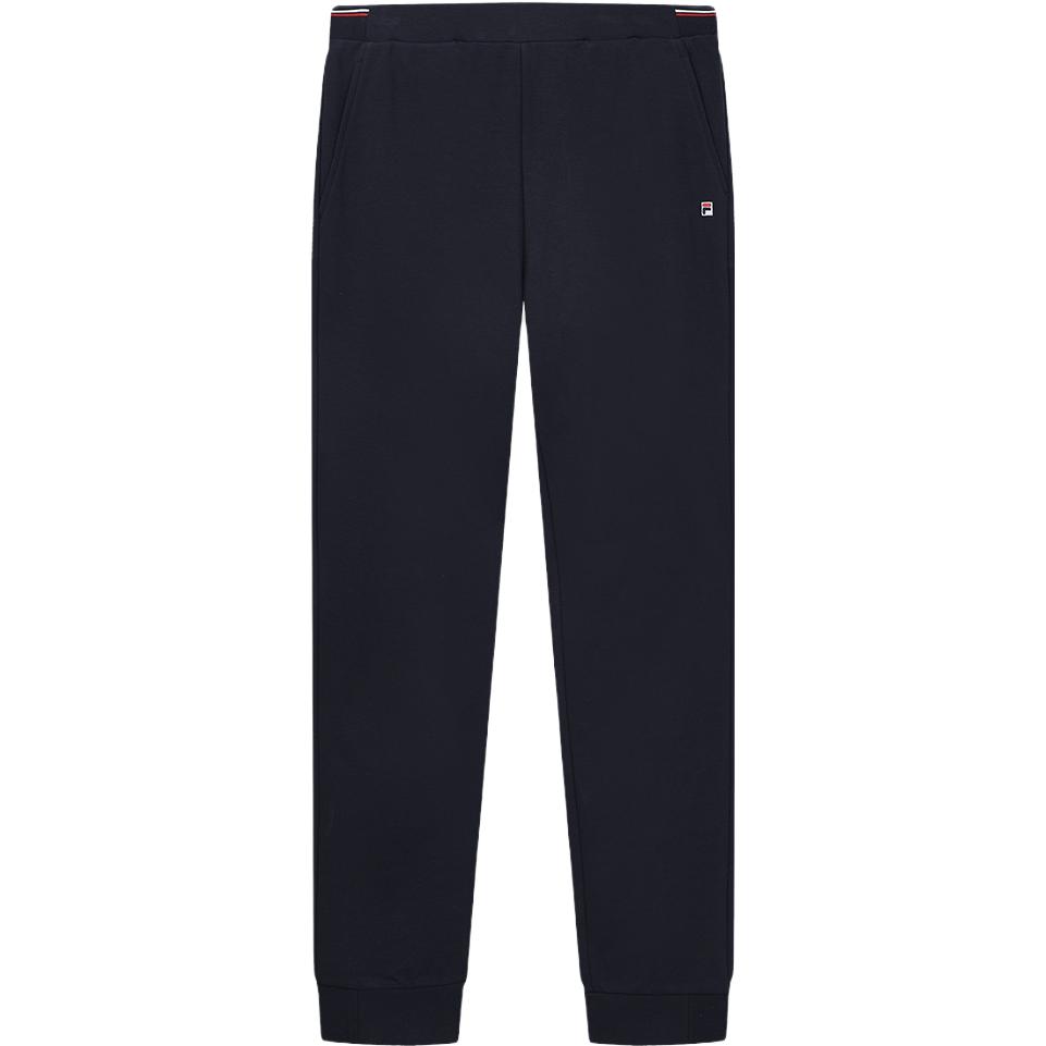 FILA 2023 New Summer Casual Versatile Sports Knitted Long Pants Women bottoms Legendary-Blue F11W331602F-NV
