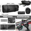Motorcycle Saddlebags PU Leather Front Fork Tail Tool Bag Luggage For Harley Chopper Bobber Cruiser Sportster XL 883 1200 Bag