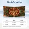 Peacock Floral Artwork Theme Quick Dry Beach Towel Custom Name Text Print Large Sand Resistant Towel Beach Vacation
