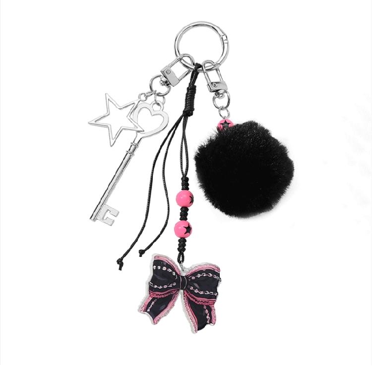 Braided Rope Keychain Bag Charms Handbag Hanging Ornament Bag Accessories Backpack Pendant Charm for Women Girls Gifts