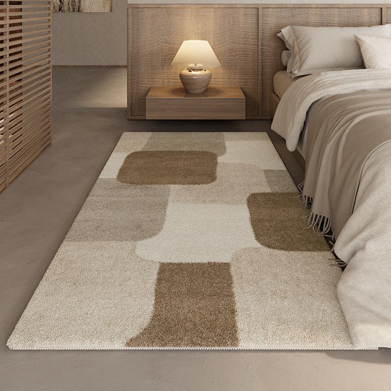 Simple Long Carpet Living Room Dirt Resistant Sofa Carpet Bedroom Bedside Carpet Bay Window Mat