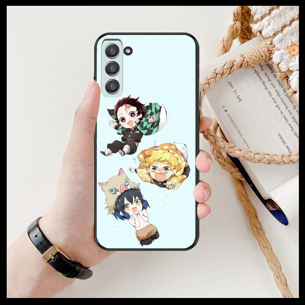 Kamado Nezuko Kimetsu No Yaiba Demon Slayer TPU Soft Phone Cover Rumpf für Samsung Galaxy S6 S7 S8 S9 S10E S20 S21 S5 S30 Plus S2
