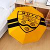 1PC Football Crest Printed Umbrella Folding umbrella, automatic umbrella 8-Frame for Travel, camping Fan gifts Christmas Gifts