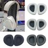 Extended Wear Protein Leather Earpads Reinforced Ear Cushions For ROG Headsets Noise Reductions